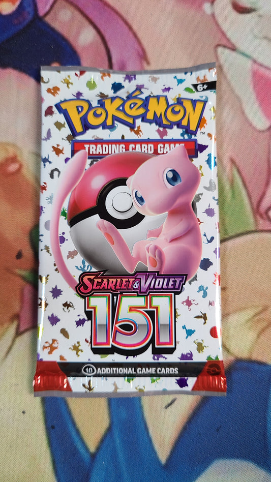 Scarlet & Violet 151 Booster Pack (Live Opening)