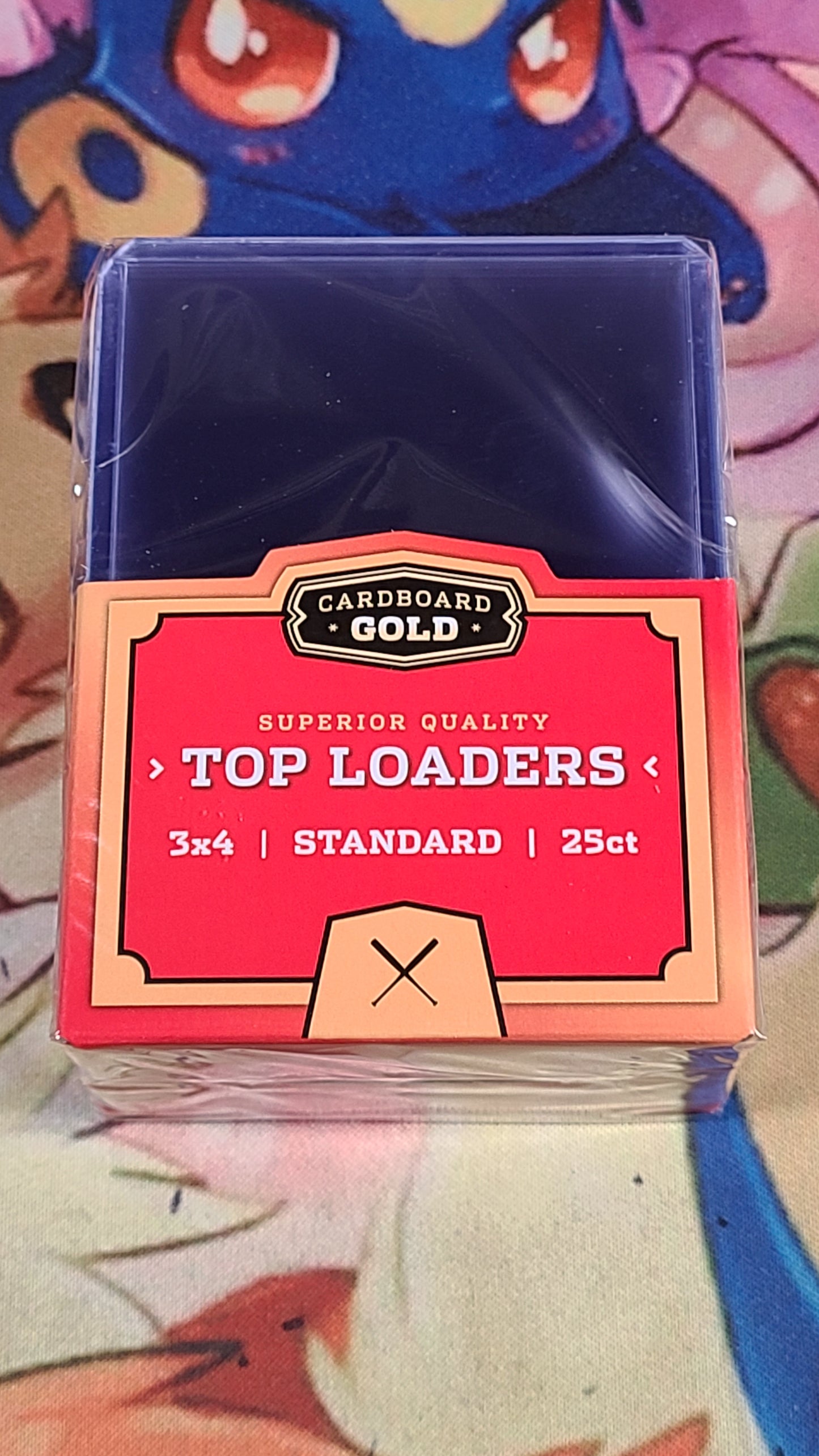 Cardboard Gold Top-Loaders