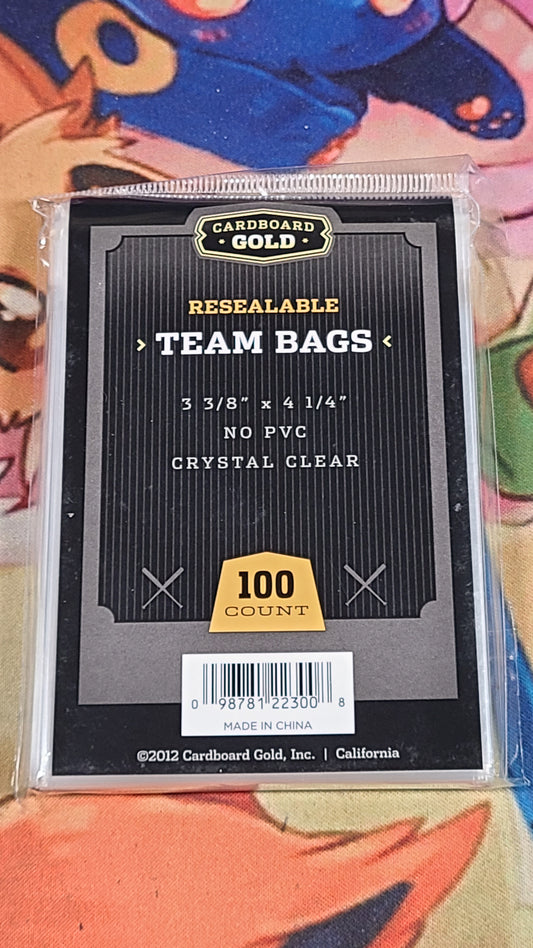 Cardboard Gold Team Bags