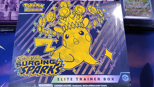 Surging Sparks Elite Trainer Box (Live Opening)