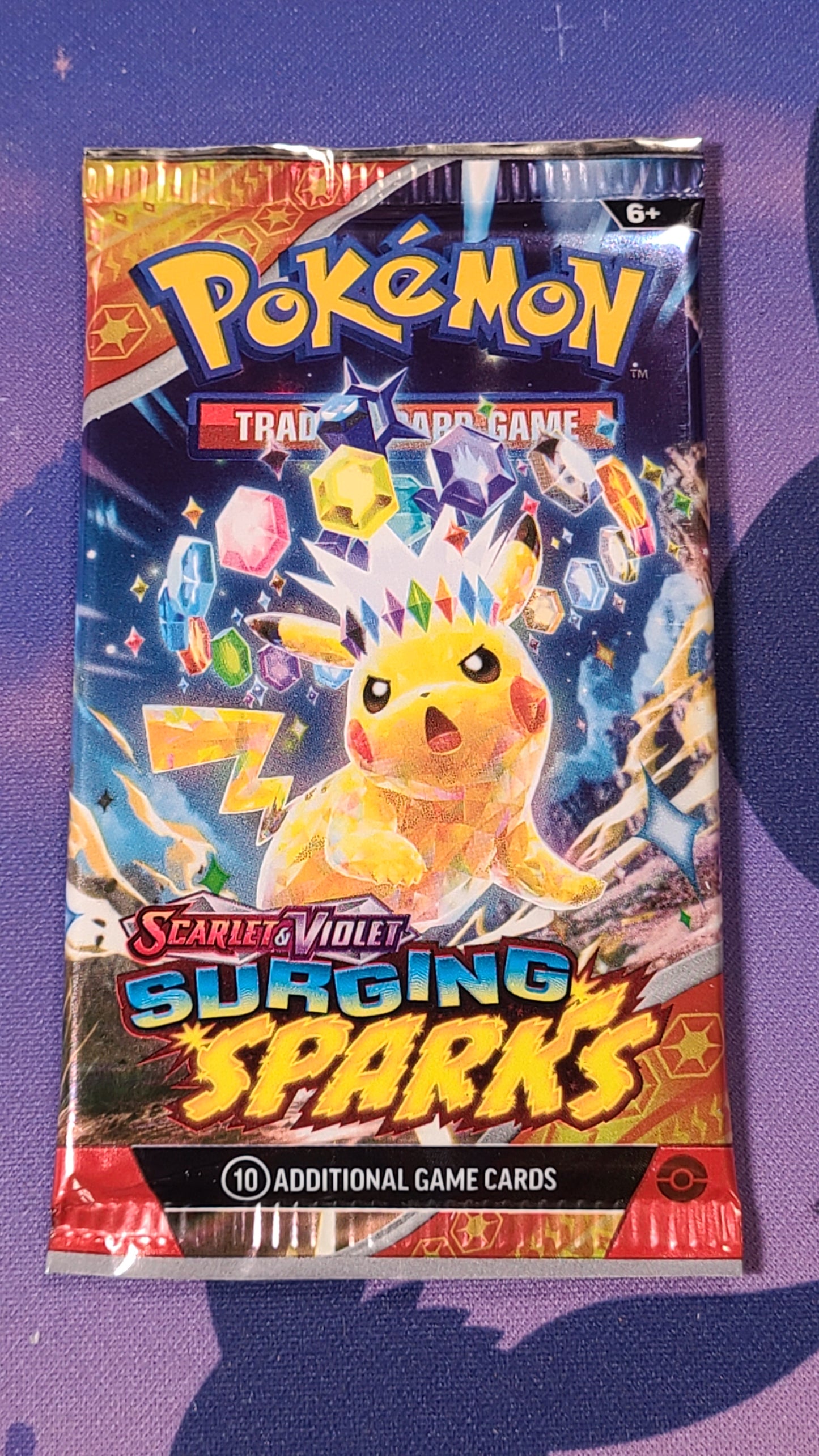 Surging Sparks Booster Pack (Live Opening)