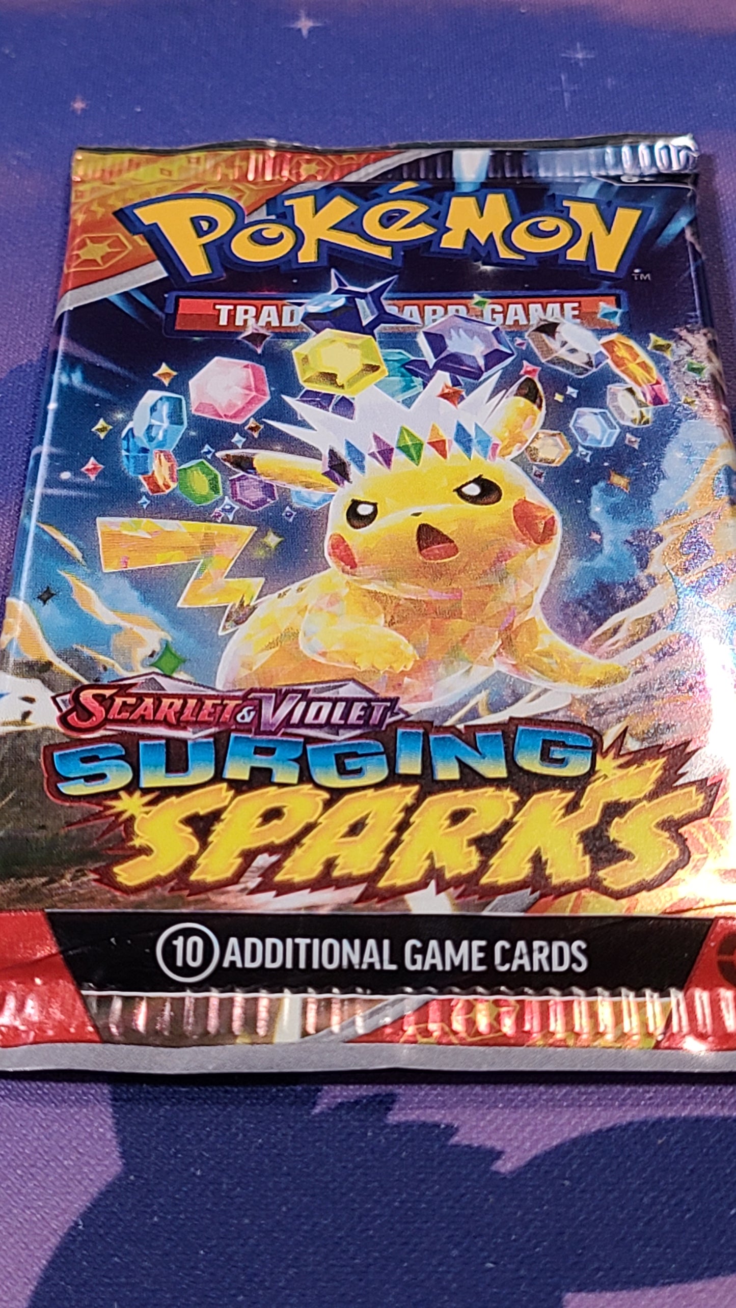 Surging Sparks Booster Pack (Live Opening)