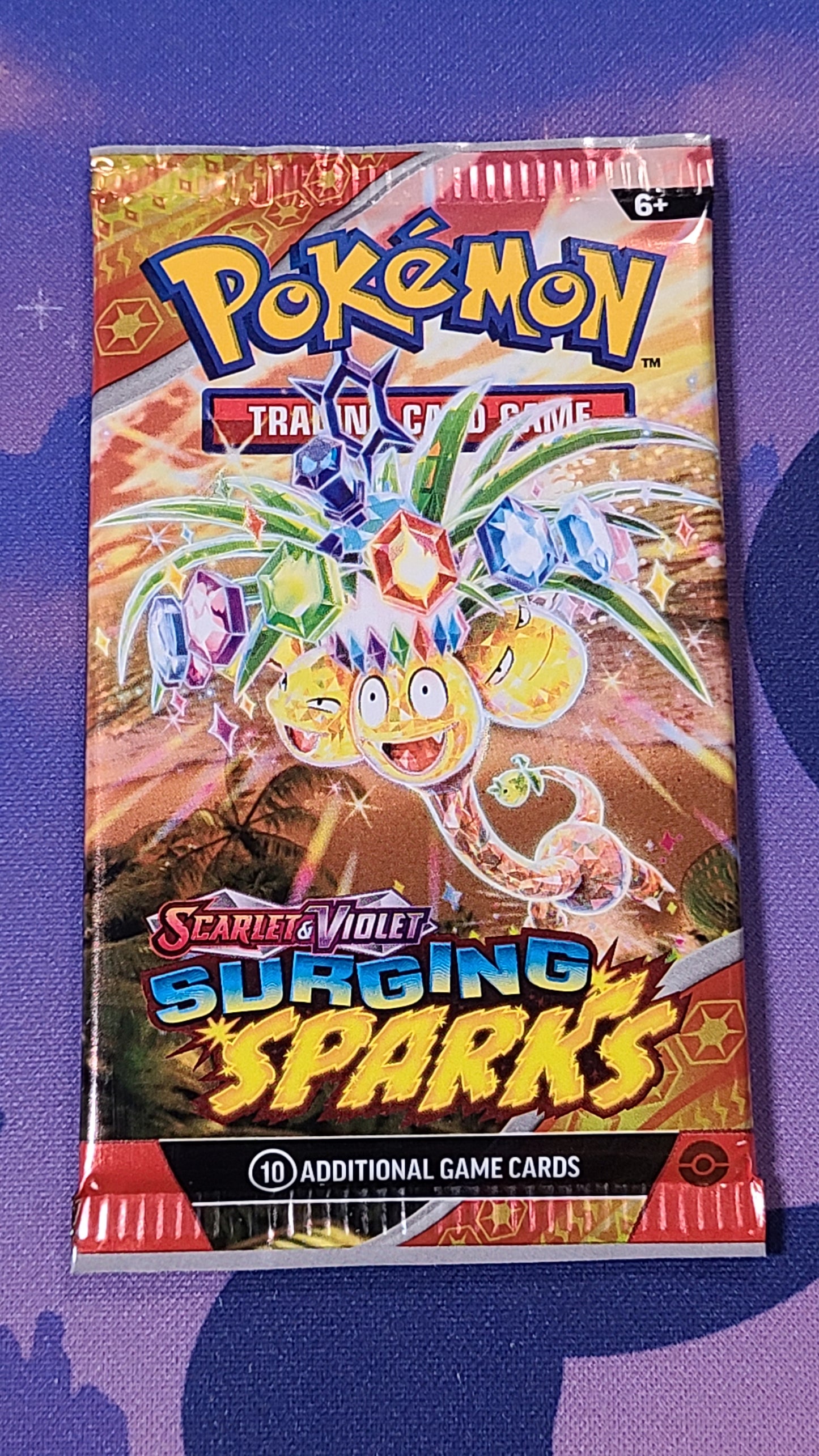 Surging Sparks Booster Pack (Live Opening)