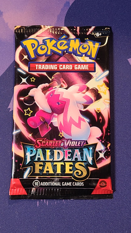 Paldean Fates Booster Pack (Live Opening)