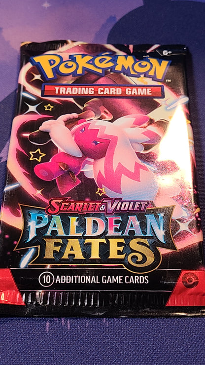 Paldean Fates Booster Pack (Live Opening)