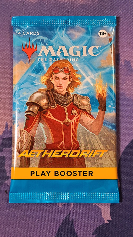 Magic: The Gathering Aetherdrift Play Booster Pack (Live Opening)