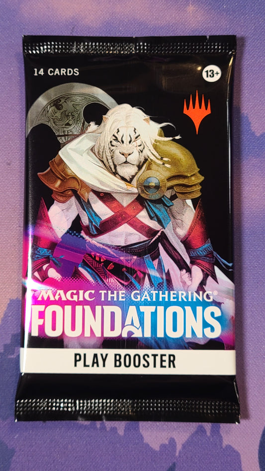 Magic: The Gathering Foundations Play Booster Pack (Live Opening)